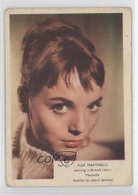 1955 Kane Film Stars Elsa Martinelli #47 3h2