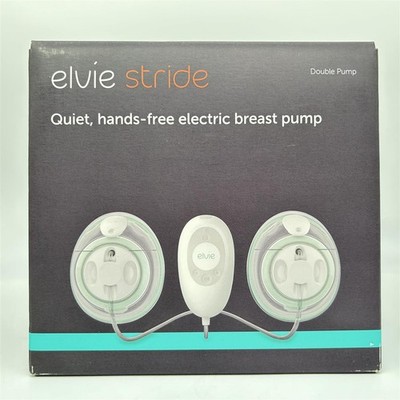 Elvie Stride Double   Elektrische Milchpumpe in Krankenhausqualität für freihänd