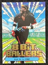 Elly De La Cruz 8-Bit 2026 Topps Series 1 Celebration 8B-24 Reds