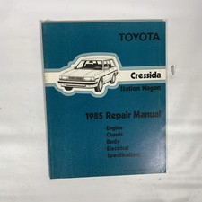 1985 Toyota Cressida Station Wagon Workshop Shop Service Repair Manual 1985 Toyota Cressida Station Wagon Workshop Shop Service Repair Manual