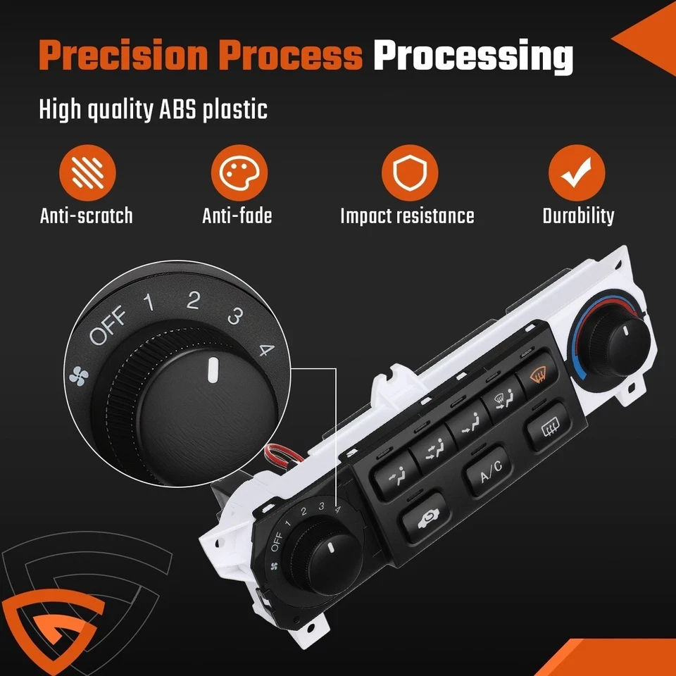Fit 1998-2000 Honda Accord Climate Temp Control Unit Heater AC NEW - Image 4 of 4