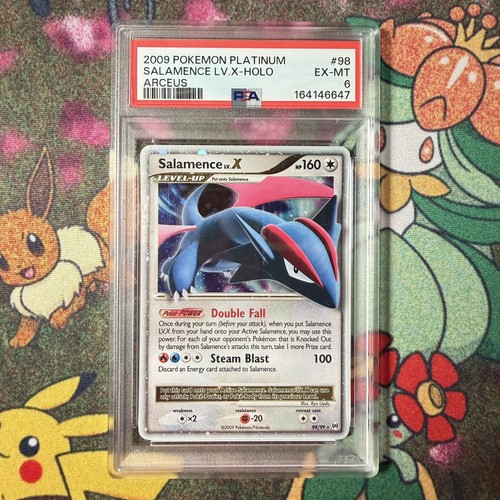2009 Salamence Lvl X Holo 98/99 Pokémon Platinum Arceus PSA 6 EX-MT