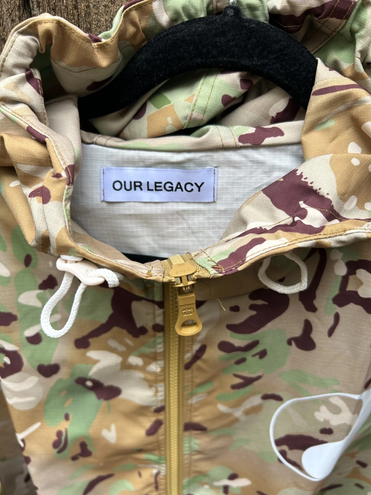 Our Legacy Workshop Camouflauge Ripstop Windbreaker L - product detail image 3