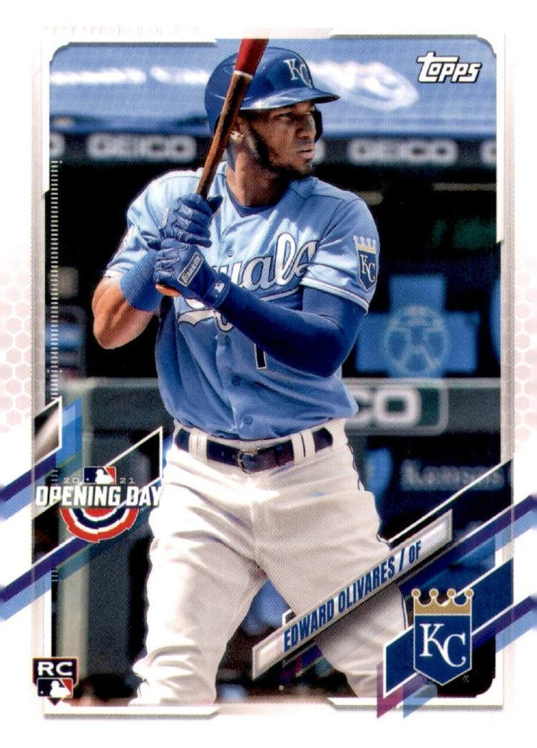 2021 Topps Opening Day - Edward Olivares #165 (RC)