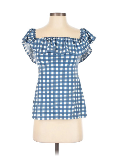 Sailor-Sailor Women Blue Short Sleeve Blouse S