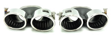 ? AUSPUFFBLENDEN FÜR MERCEDES CLA 45 AMG W118 C118 A45 W177 V177 GLB X247 CHROME ? AUSPUFFBLENDEN FÜR MERCEDES CLA 45 AMG W118 C118 A45 W177 V177 GLB X247 CHROME
