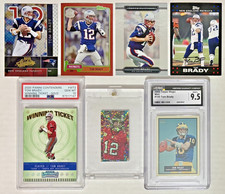 2023 Tom Brady Rare 1/1 Custom Stained Glass Art Refractor HOF GOAT