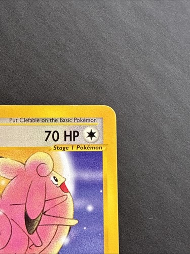Pokemon Juego de Cartas Coleccionables Clefable 41/165 Expedición Base Set No Holo Raro LP - Imagen 3 de 10