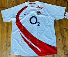 Signed England Rugby Shirt 2008 - Limited Edition