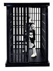1:18 Scale Jail Cell Diorama Sliding Door Black For Star War Marvel Gijoe Figure