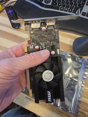 GT 1030 2GB DDR4 Low Profile GPU HDMI DP   Tested Working OEM Graphics Card
