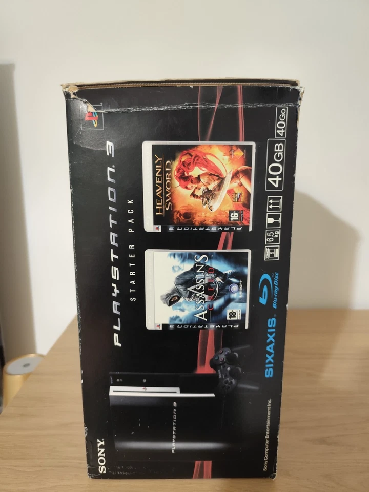 Console Ps3 Ps1 40gb Bundle Fat No Ps2 PS4 Ps5, foto 2 di 5