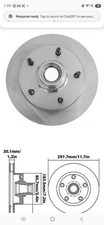 Carquest Premium Front Brake Rotor Yh141067 Oe Replacement No Warranty
