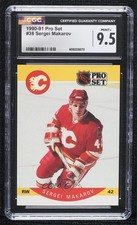 1990-91 Pro Set Sergei Makarov #38 CGC 9.5 Mint+ HOF 16jy