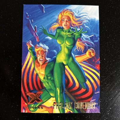 X-Men Phalanx Covenant X-Overs 1995 Fleer Marvel Comics Vintage Trading Card