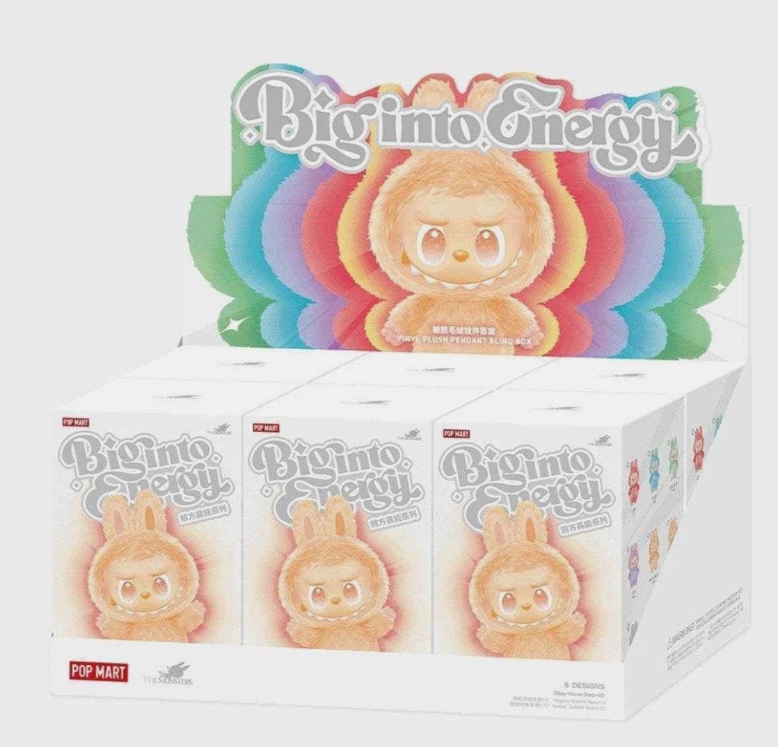 Labubu The Monsters Big Into Energy Series Vinyl Plush (Pack