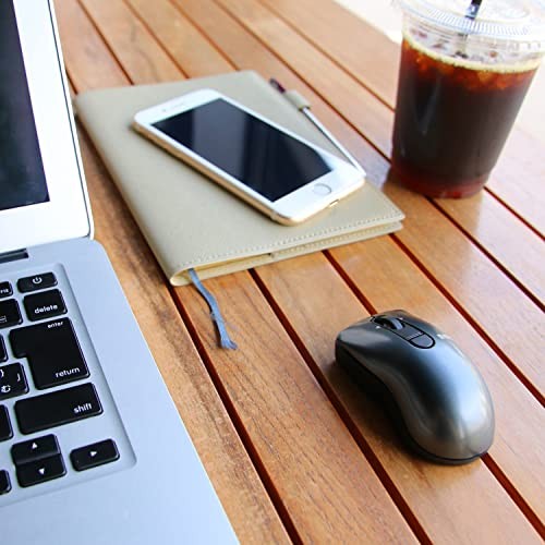 ELECOM Mouse Wireless S Size 3 Button Tilt Wheel Micro Grast Switch M-FBG3DBBK - Afbeelding 5 van 6