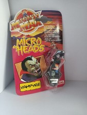 Mighty Max Micro Heads VAMPYRE 1993 OVP Blueb...