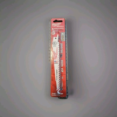 Milwaukee 48-00-5035 6'' TPI Sawzall Tapered Reciprocating Saw Blades (5 Pack)