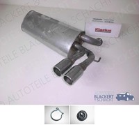 Klarius Auspuff Endtopf + Anbauteile für Peugeot 206 SchräGheck 2.0 RC 2003-