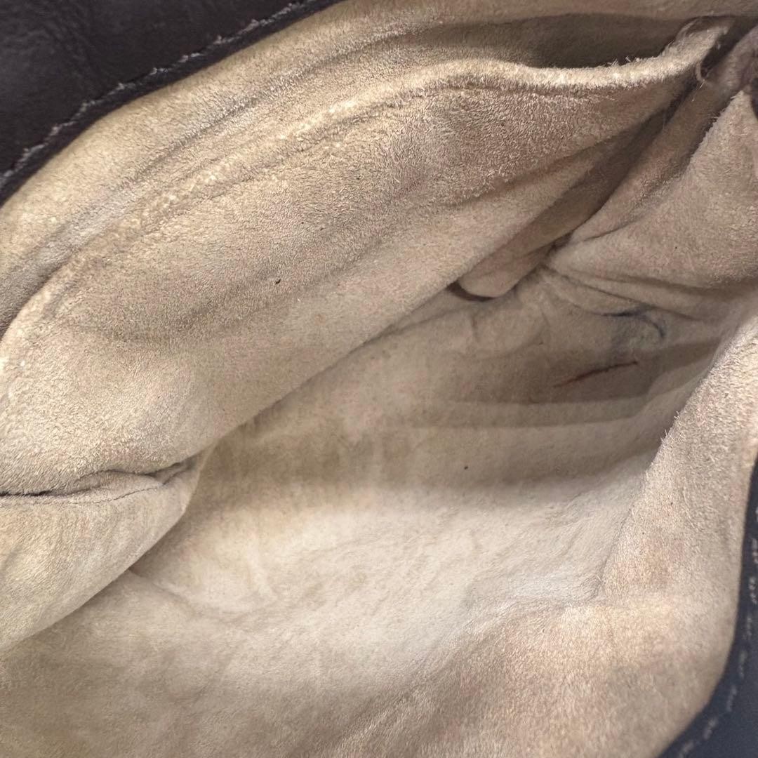 Bottega Veneta Intrecciato Brown Leather Crossbody Pouch Bag Unisex Pre-owned thumbnail 7