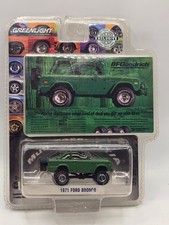 GREENLIGHT BF GOODRICH 1971 FORD BRONCO GREEN HOBBY EXCLUSIVE (VERY RARE)
