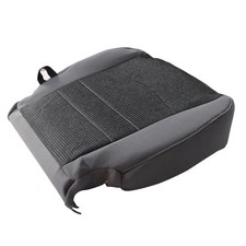 Front Passenger Side Bottom Replacement Seat Cover Cloth Dark Gray X8
