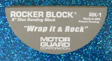 Motor Guard RK-1 Rocker Block 6" Sanding Block