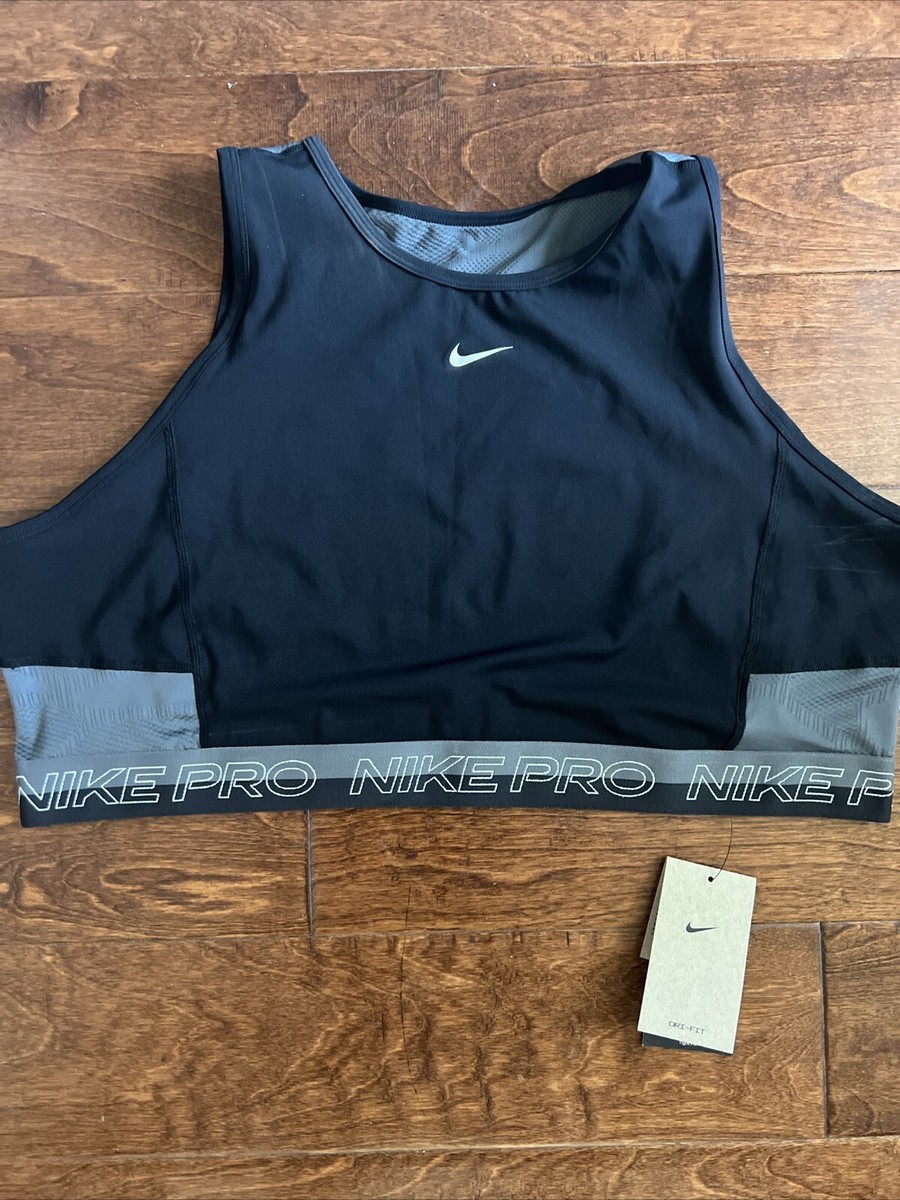 nike women's cropped training tank