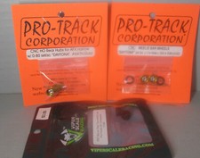 NEW "HO SCALE" AFX TIRES, FRONT AND REAR 'DAYTONA' GOLD AFX CHASSIS 