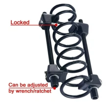 2Pc Heavy Duty Strut Coil Spring Compressor Clamp Set Remove Shock Absorber