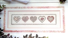 JBW Designs VICTORIAN VALENTINES Hearts Cross Stitch Pattern/Chart--Book #21
