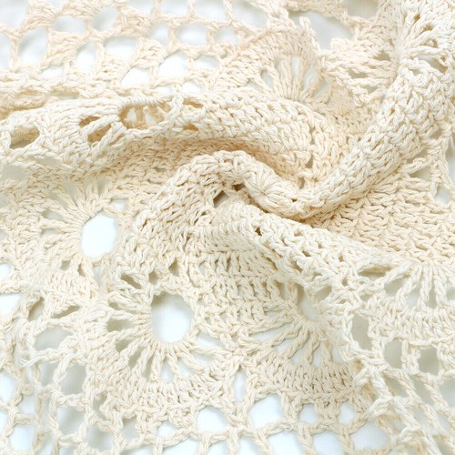 Vintage Hand Cotton Lace Doilies Round Table Mats Flower Coaster Doily 40*60cm - Picture 11 of 26
