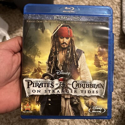 Pirates of the Caribbean: On Stranger Tides (Blu-ray, DVD 2011 ...
