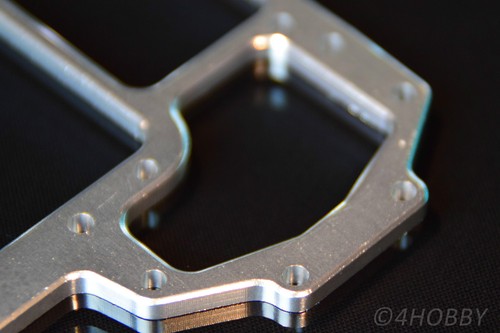 Empfänger-Radioplatte 102065 Halter Empfänger Alu Upgrade Part Aluminium RC - Bild 2 von 3