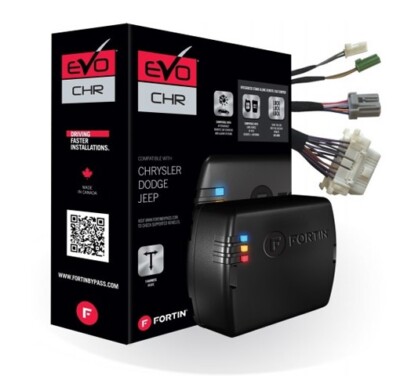 Fortin EVO Combo module & CHRT7 T-Harness fits: 2013+ Chysler Dodge & Jeep 