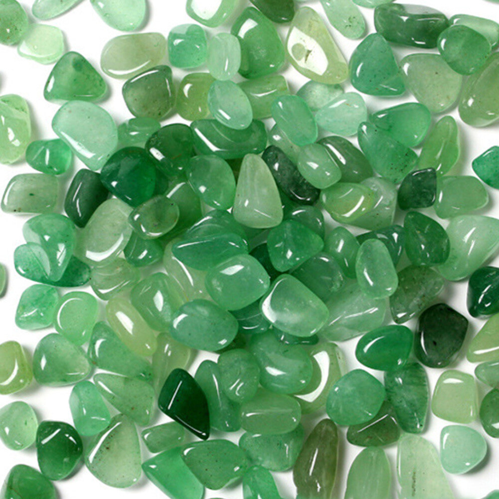 Aventurine Jade Gravel Stone Aquarium Adorns Glass Containers eBay