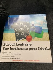 Kleine Kühltasche für Sport Büro Reise Fahrradkorb Schule Cool 3l, faltbar