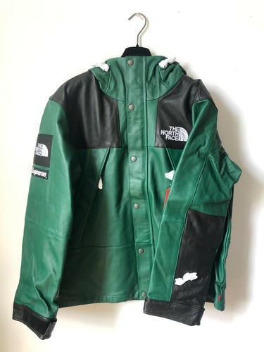 supreme leather mountain parka