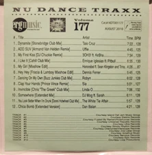 ERG dance traxx 177, cd, 2010, Taio Cruz, Sia, Robyn, Enrique f. Pitbull