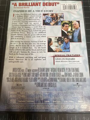 AMERICAN ME DVD エドワード・ジェームス・オルモス American Me (DVD WS 1992) True Story Crime Edward James Olmos