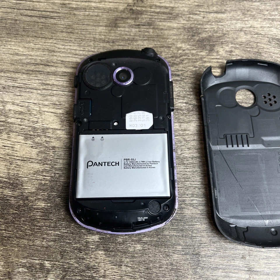 Pantech Swift P6020 - Lavanda / Púrpura (AT&T) ⚠️VER FOTOS⚠️ Foto 4 de 4