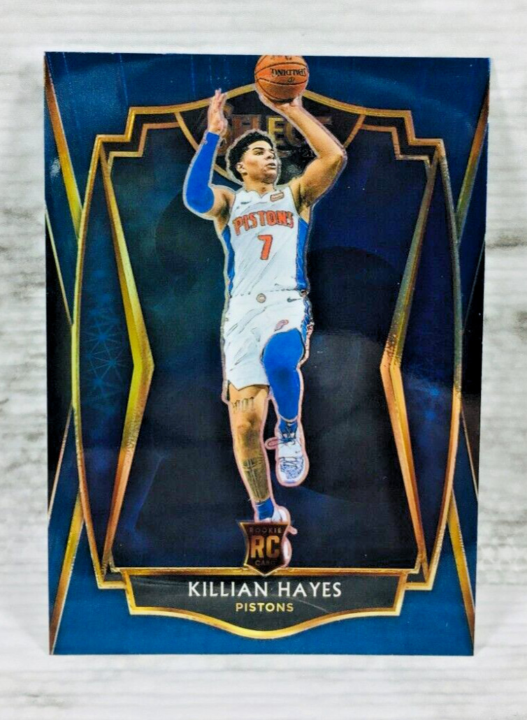2020-21 PANINI SELECT #181 KILLIAN HAYES RC ROOKIE CARD PREMIER (RETAIL BLUE)