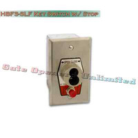 Mmtc - Hbfs-slf Interior Open-close S Format Key Switch Stop Button Flush Mount Mmtc - Hbfs-slf Interior Open-close S Format Key Switch Stop Button Flush Mount