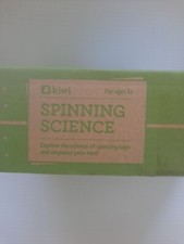NEW Kiwi Co Crate Spinning Science F1957-TOP Childrens Educational Model Toy Kit