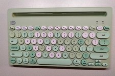 Wireless Keyboard Connect To 3 Devices 2.4G and Bluetooth, Green