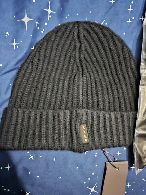 Moorer Cashmere Mütze mit Echtheitsschild und Umschlag
