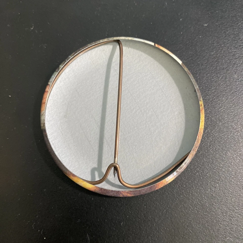 Vintage 1978 DAVID BOWIE WPLJ Concert NY MSG Promo Pinback Button 2-1/4" - Image 2 of 3