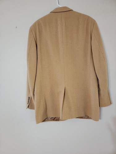 Jos A Bank Herren 43R beige hellbraun 100 % Kamel Haar Blazer Jacke Sportmantel 44 lang - Bild 7 von 10