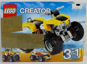 LEGO CREATOR # 31022 3 in 1 TURBO QUAD VEHICLE 99.9% COMPLETE w/ INSTRUCTIONS